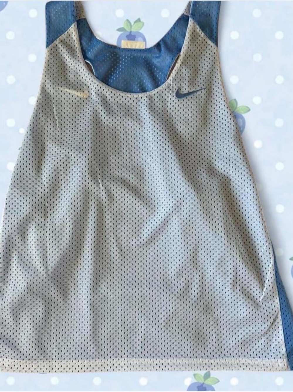 INVERTIBLE Blue/Light Blue Nike Tank Top